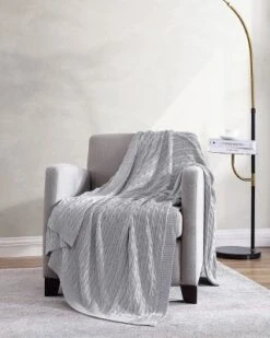 Kate Aurora University Living® Ultra Soft & Plush Oversized "The Scholar" Cable Knit Cotton Accent Throw Blanket 9 Kate Aurora University Living® Ultra Soft & Plush Oversized "The Scholar" Cable Knit Cotton Accent Throw Blanket -Sweet Home Store GUEST 0014ede2 3af0 4097 9dac 222d13c50c6e