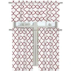 Kate Aurora Living Shabby Trellis 3 Piece Café Kitchen Curtain Tier And Valance Set 13 Kate Aurora Living Shabby Trellis 3 Piece Café Kitchen Curtain Tier And Valance Set -Sweet Home Store GUEST 01dd75c4 7714 4bf0 be24 82dc4082fac2