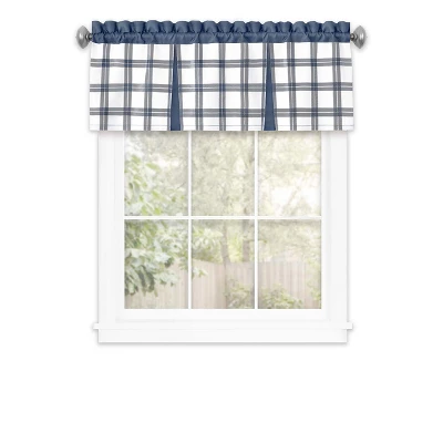Kate Aurora Windowpane Plaid Country Farmhouse Kitchen Curtain Tier & Valance 5 Kate Aurora Windowpane Plaid Country Farmhouse Kitchen Curtain Tier & Valance - Image 5
