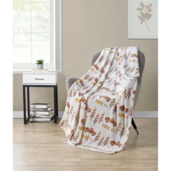 Kate Aurora Autumn Living Harvest Delivery Pick Up Trucks Ultra Soft & Plush Oversized Throw Blanket Covers