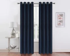 Kate Aurora 2 Pack Hotel Embossed Textured Light Filtering Grommet Top Window Curtain Panels 9 Kate Aurora 2 Pack Hotel Embossed Textured Light Filtering Grommet Top Window Curtain Panels -Sweet Home Store GUEST 05428f1e d12f 4969 b1a9 24affe78b989