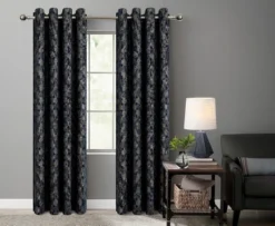 Kate Aurora 2 Piece Contemporary Chic Metallic Abstract Circles Light Filtering Grommet Top Curtains 18 Kate Aurora 2 Piece Contemporary Chic Metallic Abstract Circles Light Filtering Grommet Top Curtains -Sweet Home Store GUEST 09c624d7 233d 4f42 af63 cd385da61b02