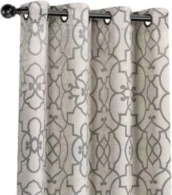 Kate Aurora 2 Pack Reversible Geometric Room Darkening Grommet Curtains 13 Kate Aurora 2 Pack Reversible Geometric Room Darkening Grommet Curtains -Sweet Home Store GUEST 0cc7b36d 811b 4b70 94b5 760cd0be99cd