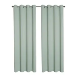 Kate Aurora Hotel Living 2 Pack 100% Blackout Grommet Top Sage Green Curtain Panels 13 Kate Aurora Hotel Living 2 Pack 100% Blackout Grommet Top Sage Green Curtain Panels -Sweet Home Store GUEST 0dc14747 2754 4922 934d e204d8f19079