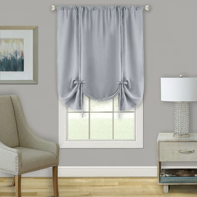 Kate Aurora Shabby Linen Farmhouse Sheer Flax Curtain Tie Up Single Window Curtain Shade 6 Kate Aurora Shabby Linen Farmhouse Sheer Flax Curtain Tie Up Single Window Curtain Shade - Image 6