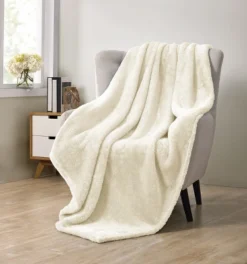 Kate Aurora Comfort Living Ultra Plush Oversized Fuzzy Throw Blanket - 50 In. W X 70 In L -Sweet Home Store GUEST 162a61aa d33b 4874 b1ad 5108a0f16161