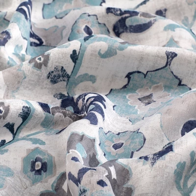 Kate Aurora Contemporary Influencer Water Color Damask Medallion Rod Pocket Window Valance 1 Kate Aurora Contemporary Influencer Water Color Damask Medallion Rod Pocket Window Valance