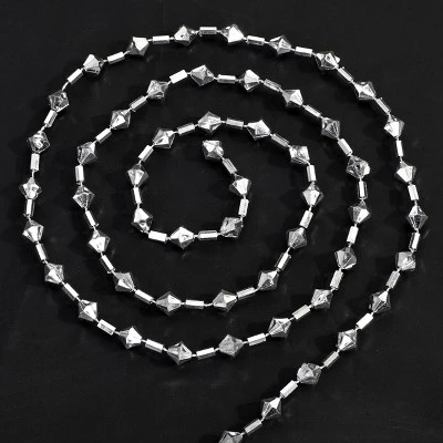 Kate Aurora Luxurious Jaeger Rod Pocket Acrylic Beaded Single Window Curtain Panel 5 Kate Aurora Luxurious Jaeger Rod Pocket Acrylic Beaded Single Window Curtain Panel - Image 5