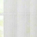 Kate Aurora 4 Piece Basic Home Rod Pocket Sheer Voile Window Curtain Panels