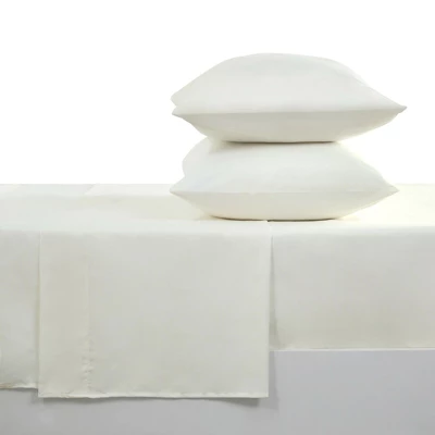 Kate Aurora Hotel Living Ultra Soft Microfiber Hypoallergenic Sheet Sets - Ivory, Queen 2 Kate Aurora Hotel Living Ultra Soft Microfiber Hypoallergenic Sheet Sets - Ivory, Queen - Image 2