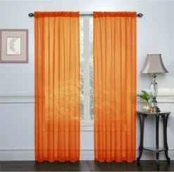 Kate Aurora Basic 2 Pack Sheer Voile Home Window Curtains -Sweet Home Store GUEST 26e218e3 467d 4fd3 a46f debb47bbc0a5