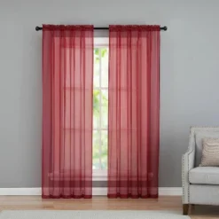 Kate Aurora Living Premium 2 Pack Sheer Voile Window Curtain Panels 22 Kate Aurora Living Premium 2 Pack Sheer Voile Window Curtain Panels -Sweet Home Store GUEST 26fd8ad8 4934 4d04 90d3 257d1edee62a