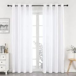 Kate Aurora Home Living 2 Piece Lightweight Basic Sheer Grommet Top Curtain Panels 33 Kate Aurora Home Living 2 Piece Lightweight Basic Sheer Grommet Top Curtain Panels -Sweet Home Store GUEST 27f2233d 0ec0 4990 8a43 226e379d5451