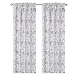 Kate Aurora Contemporary Influencer 2 Piece Water Color Damask Medallion Rod Pocket Window Curtain Panels 15 Kate Aurora Contemporary Influencer 2 Piece Water Color Damask Medallion Rod Pocket Window Curtain Panels -Sweet Home Store GUEST 29473045 3e39 4298 8c83 ce2874ddb26f