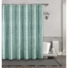 Kate Aurora Simple Living Herringbone Designed Fabric Shower Curtain - 70 In. W X 72 In. L