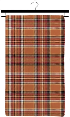 Kate Aurora Ultra Soft & Cozy Oversized Plaid Autumn Harvest Plush Accent Throw Blanket - 50 In. W X 70 In. L