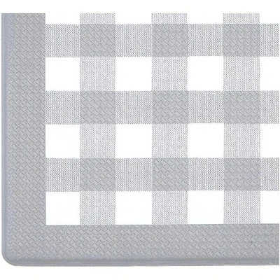 Kate Aurora Country Farmhouse Gray & White Oversized Premium Anti Fatigue Memory Foam Kitchen Floor Mat - 18" (W) X 30" (L) 1 Kate Aurora Country Farmhouse Gray & White Oversized Premium Anti Fatigue Memory Foam Kitchen Floor Mat - 18" (W) X 30" (L)