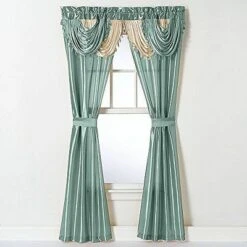 Kate Aurora Satin Semi Sheer Complete 5 Piece Window In A Bag Attached Curtain Set 12 Kate Aurora Satin Semi Sheer Complete 5 Piece Window In A Bag Attached Curtain Set -Sweet Home Store GUEST 397fc8f2 5ba2 4a8d 818e a37ed8a62b97