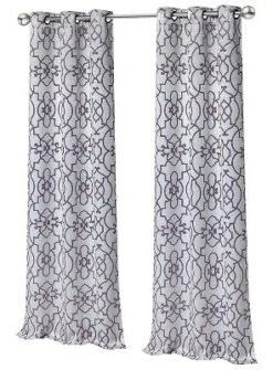 Kate Aurora 2 Pack Reversible Geometric Room Darkening Grommet Curtains 9 Kate Aurora 2 Pack Reversible Geometric Room Darkening Grommet Curtains -Sweet Home Store GUEST 3b8e2567 275a 49ba b57a 9abbe9453c08