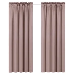 Kate Aurora Basic Faux Silk Rod Pocket Shimmery Sheer Single Window Curtain Panel -Sweet Home Store GUEST 3d0762a1 94fb 41a0 aaaa 4ecae3d5c8e5