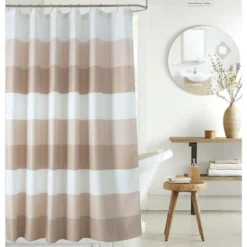 Kate Aurora Spa Accents Striped Waffle Fabric Shower Curtains -Sweet Home Store GUEST 3e2ede2d 4ec5 4b40 9469 fecc520d3ac2