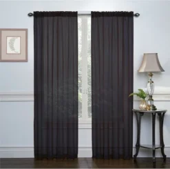 Kate Aurora Basic 2 Pack Sheer Voile Home Window Curtains -Sweet Home Store GUEST 40f33598 7dce 4ec0 bdde 2bbc69581c99