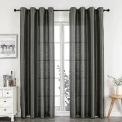 Kate Aurora Home Living 2 Piece Lightweight Basic Sheer Grommet Top Curtain Panels 27 Kate Aurora Home Living 2 Piece Lightweight Basic Sheer Grommet Top Curtain Panels -Sweet Home Store GUEST 42a396bf b737 4f6b 8a8b 70bb42db670d