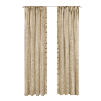 Kate Aurora Lux Living 2 Pack Chenille Rod Pocket Window Curtain Panels 1 Kate Aurora Lux Living 2 Pack Chenille Rod Pocket Window Curtain Panels