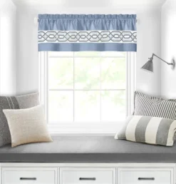 Kate Aurora Pacifico Rod Pocket Embroidered Window Valance 11 Kate Aurora Pacifico Rod Pocket Embroidered Window Valance -Sweet Home Store GUEST 4a58d9be 6e4d 49fa 89f0 19f84b8d31d8