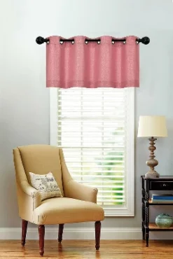Kate Aurora Oversized Grommet Top Solid Color Window Valance -Sweet Home Store GUEST 4d635d2c 9a9a 4db2 b47a 72a4e00a07b6