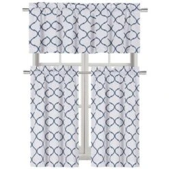 Kate Aurora Living Shabby Trellis 3 Piece Café Kitchen Curtain Tier And Valance Set 10 Kate Aurora Living Shabby Trellis 3 Piece Café Kitchen Curtain Tier And Valance Set -Sweet Home Store GUEST 4debae7c 92af 4912 bbaa d9fb1c234a3d