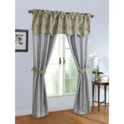 Kate Aurora Complete 5 Pc. Sheer Window In A Bag Curtain & Valance Set 9 Kate Aurora Complete 5 Pc. Sheer Window In A Bag Curtain & Valance Set -Sweet Home Store GUEST 4e316299 bacd 4ac5 aadd 9f7637e03ccf