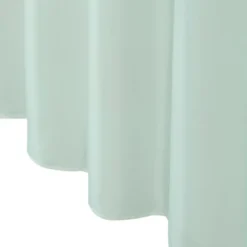 Kate Aurora Hotel Collection Water Resistant Fabric Shower Curtain Liner - Seamist/Aqua