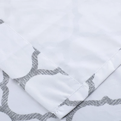 Kate Aurora 2 Piece Thermal Lattice Foamback Room Darkening Grommet Top Curtains 3 Kate Aurora 2 Piece Thermal Lattice Foamback Room Darkening Grommet Top Curtains - Image 3