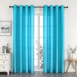 Kate Aurora Home Living 2 Piece Lightweight Basic Sheer Grommet Top Curtain Panels 25 Kate Aurora Home Living 2 Piece Lightweight Basic Sheer Grommet Top Curtain Panels -Sweet Home Store GUEST 53dd01af 6b17 4659 a9df 38a3d360819d