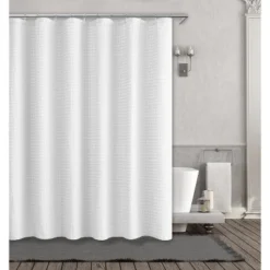 Kate Aurora Spa Collection Modern Waffle Fabric Shower Curtain - Standard Size 6 Kate Aurora Spa Collection Modern Waffle Fabric Shower Curtain - Standard Size -Sweet Home Store GUEST 53ed526d caa8 4020 8467 7dab3fa5eaff