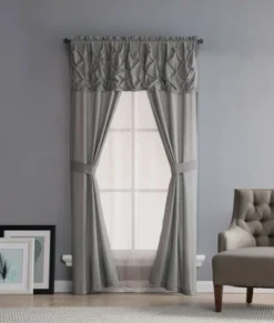 Kate Aurora Complete 5 Pc. Ruffled Window In A Bag Curtain Set -Sweet Home Store GUEST 58869880 deab 4194 93ce 5cc3c6705389