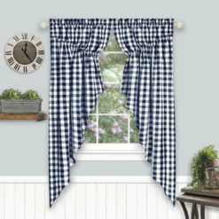 Kate Aurora Farmhouse Plaid Gingham Check Swag Valance Curtain Panel Pair 13 Kate Aurora Farmhouse Plaid Gingham Check Swag Valance Curtain Panel Pair -Sweet Home Store GUEST 61bef5ea 5f89 452a b789 b0d348ecec72