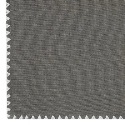 Kate Aurora Coastal Hamptons Living Complete 3 Piece Textured Kitchen Curtain Tier & Valance Set 4 Kate Aurora Coastal Hamptons Living Complete 3 Piece Textured Kitchen Curtain Tier & Valance Set - Image 4