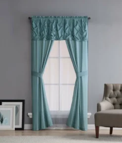Kate Aurora Complete 5 Pc. Ruffled Window In A Bag Curtain Set -Sweet Home Store GUEST 6657977b ec8b 483b bc11 e5cbd250034e