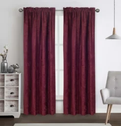 Kate Aurora 2 Piece Heavy Weight Light Filtering Rod Pocket Luxurious Royal Chenille Curtain Panels -Sweet Home Store GUEST 68bc81f4 975e 40d4 b2a4 0897df7f4aef