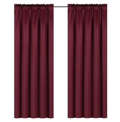 Kate Aurora Lux Living Complete 9 Piece Semi Sheer Rod Pocket Window Curtain & Valance Set 16 Kate Aurora Lux Living Complete 9 Piece Semi Sheer Rod Pocket Window Curtain & Valance Set - Image 16