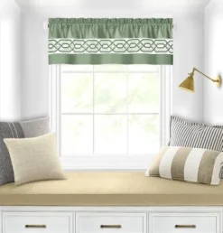 Kate Aurora Pacifico Rod Pocket Embroidered Window Valance 14 Kate Aurora Pacifico Rod Pocket Embroidered Window Valance -Sweet Home Store GUEST 750710ea c2e3 45c1 8ffc c4b1103b322d