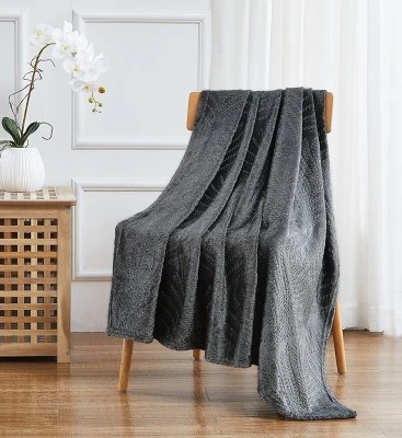 Kate Aurora Floral Ferns Shabby Chic Styled Oversized Ultra Soft & Plush Accent Throw Blanket 8 Kate Aurora Floral Ferns Shabby Chic Styled Oversized Ultra Soft & Plush Accent Throw Blanket - Image 8