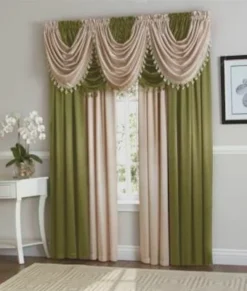 Kate Aurora Lux Living Complete 9 Piece Semi Sheer Rod Pocket Window Curtain & Valance Set 23 Kate Aurora Lux Living Complete 9 Piece Semi Sheer Rod Pocket Window Curtain & Valance Set -Sweet Home Store GUEST 77c3ff17 83de 458e 8799 1d6bbf0ec1f6