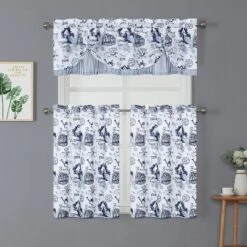 Kate Aurora Rooster Toile Complete 3 Pc Café Kitchen Curtain Tier And Valance Set 17 Kate Aurora Rooster Toile Complete 3 Pc Café Kitchen Curtain Tier And Valance Set -Sweet Home Store GUEST 79e9aed9 ee6c 4475 a89b 8765811d55a4