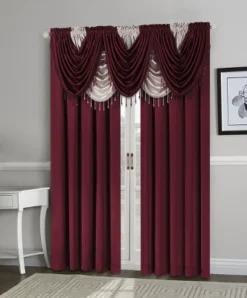 Kate Aurora Lux Living Complete 9 Piece Semi Sheer Rod Pocket Window Curtain & Valance Set 37 Kate Aurora Lux Living Complete 9 Piece Semi Sheer Rod Pocket Window Curtain & Valance Set -Sweet Home Store GUEST 7b7ee58e 5a56 46ff 9a4f bfb89d1f0c92