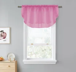 Kate Aurora Living Double Layered Sheer Rod Pocket Ascot Window Valances -Sweet Home Store GUEST 80cc05fb 0099 442a 8d2e 33be4440f2c3