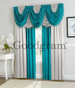 Kate Aurora Lux Living Complete 9 Piece Semi Sheer Rod Pocket Window Curtain & Valance Set 33 Kate Aurora Lux Living Complete 9 Piece Semi Sheer Rod Pocket Window Curtain & Valance Set -Sweet Home Store GUEST 815d4779 f567 4c76 b8d3 89a454206b4d