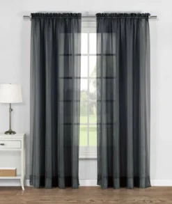 Kate Aurora Elegant Sheer Voile Rod Pocket Curtain Panel Pair 7 Kate Aurora Elegant Sheer Voile Rod Pocket Curtain Panel Pair -Sweet Home Store GUEST 871b1f61 30c3 45b1 b0df bb0d7c114ef4